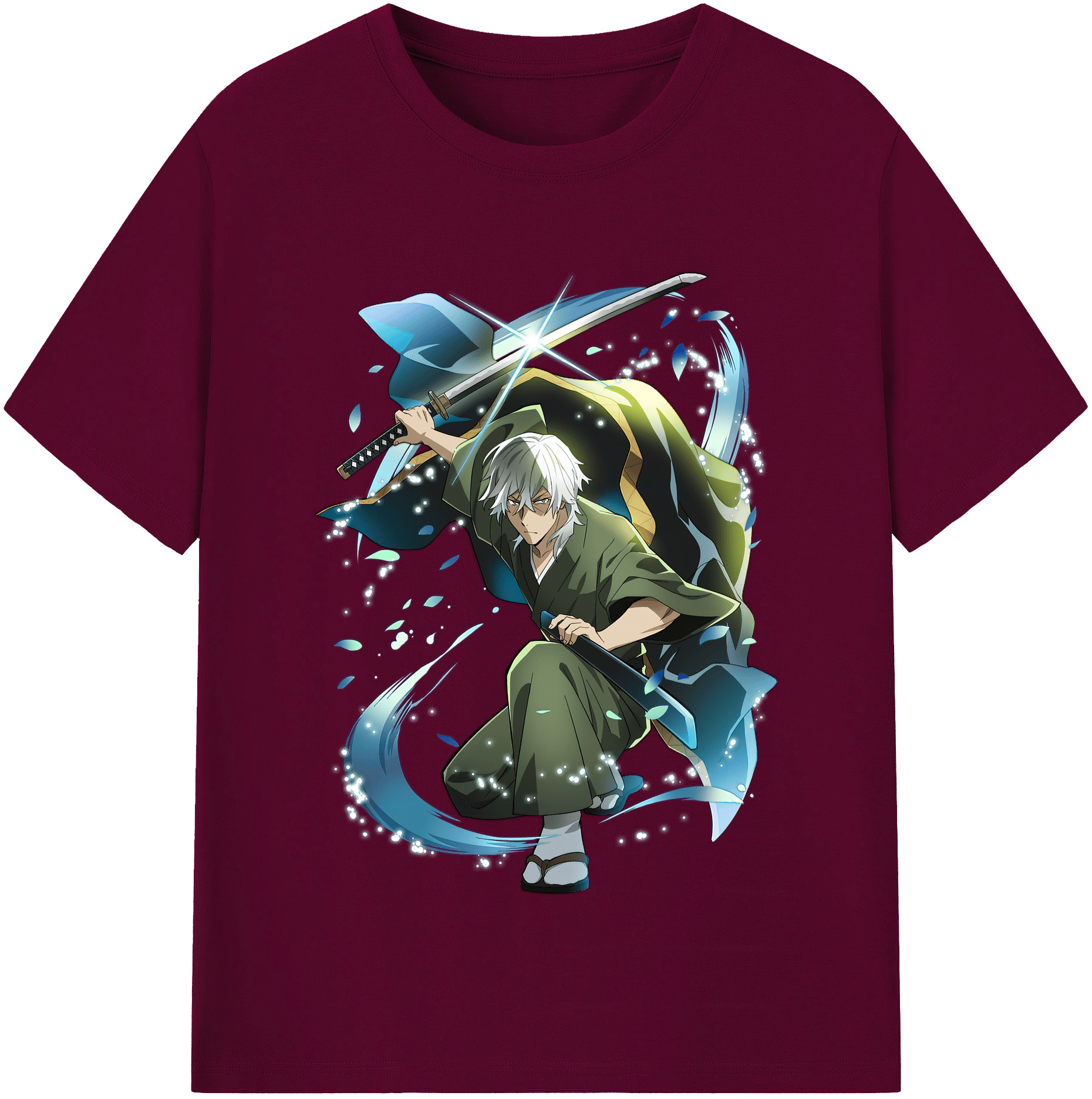 （画像用） 文豪ストレイドッグス Bungo Stray Dogs レディースカジュアルプリントTシャツ（綿100％）